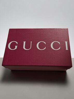 Gucci Gift Box - Berry Red with White Logo